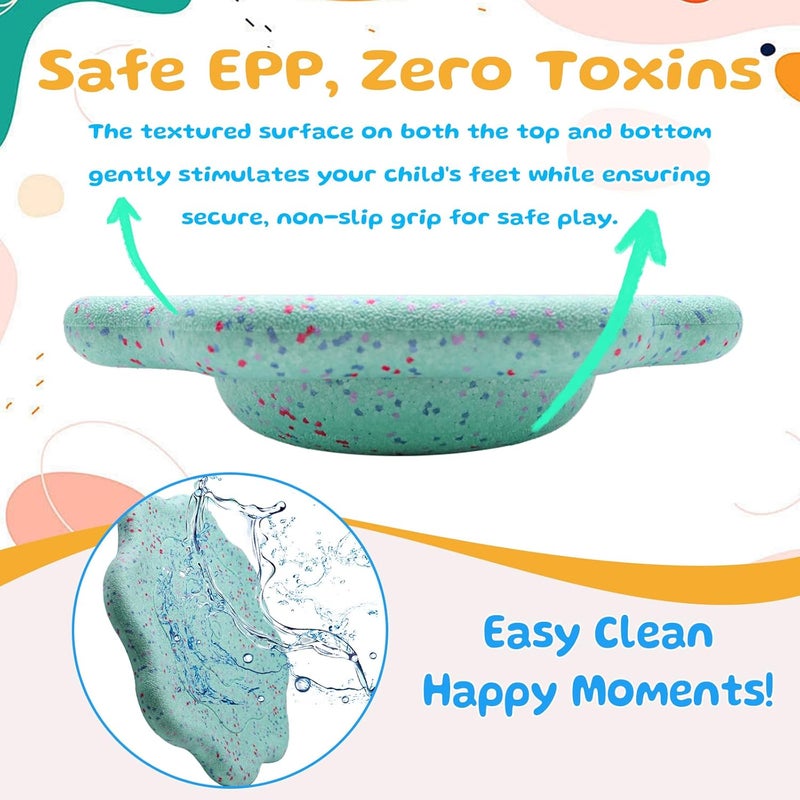joybond EPP Balance Board Kids for Stepping Stones for Kids - Foam Toddler Balance Board for Sensory Training Indoor Outdoor for Boys Girls - Image 3